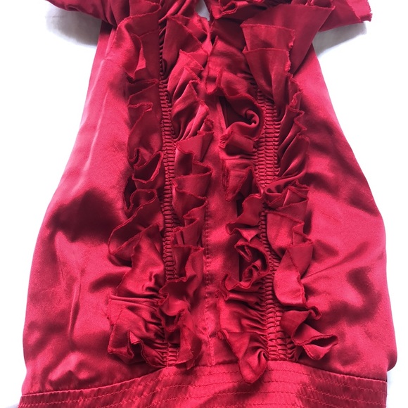 BCBG Maxazria red dress - Picture 5 of 9